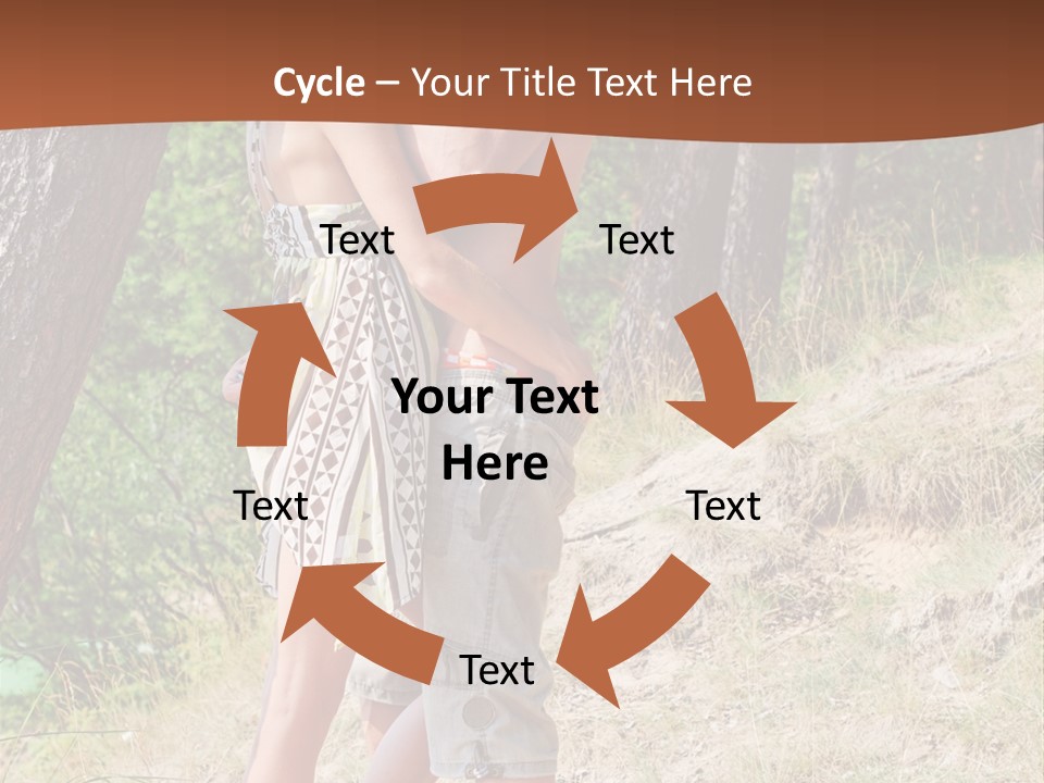 Togetherness Family Tree PowerPoint Template