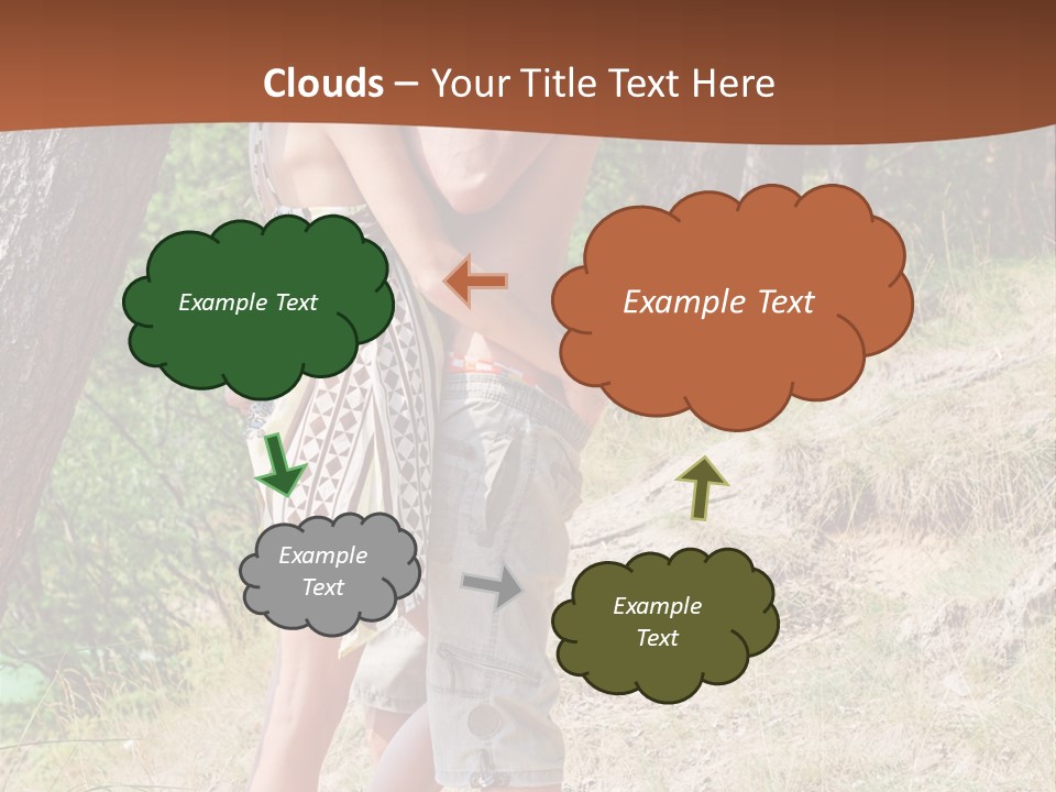 Togetherness Family Tree PowerPoint Template