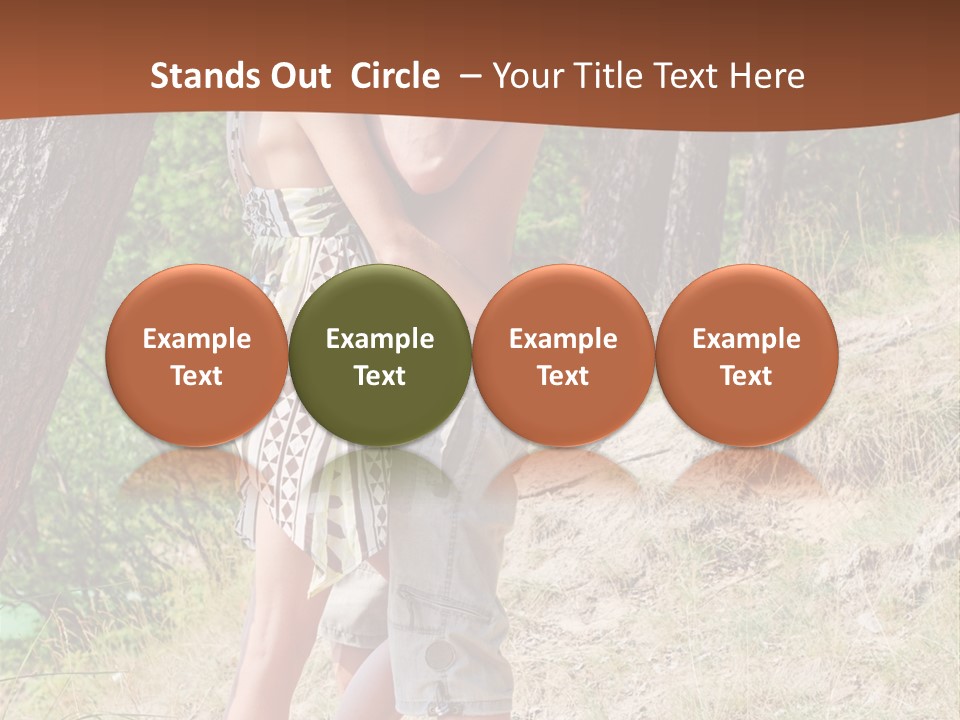 Togetherness Family Tree PowerPoint Template