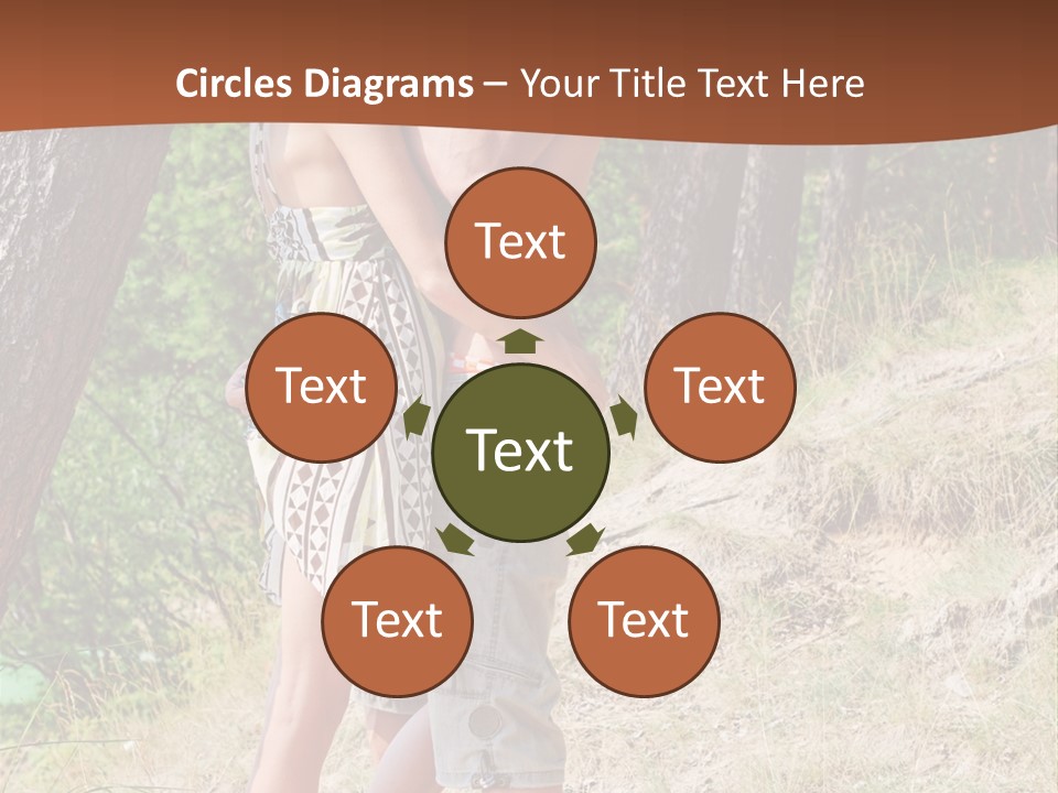 Togetherness Family Tree PowerPoint Template