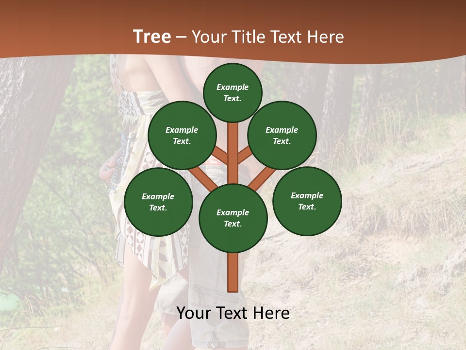 Togetherness Family Tree PowerPoint Template