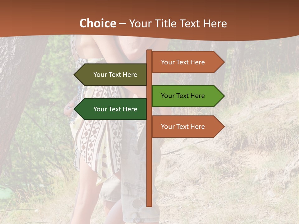 Togetherness Family Tree PowerPoint Template