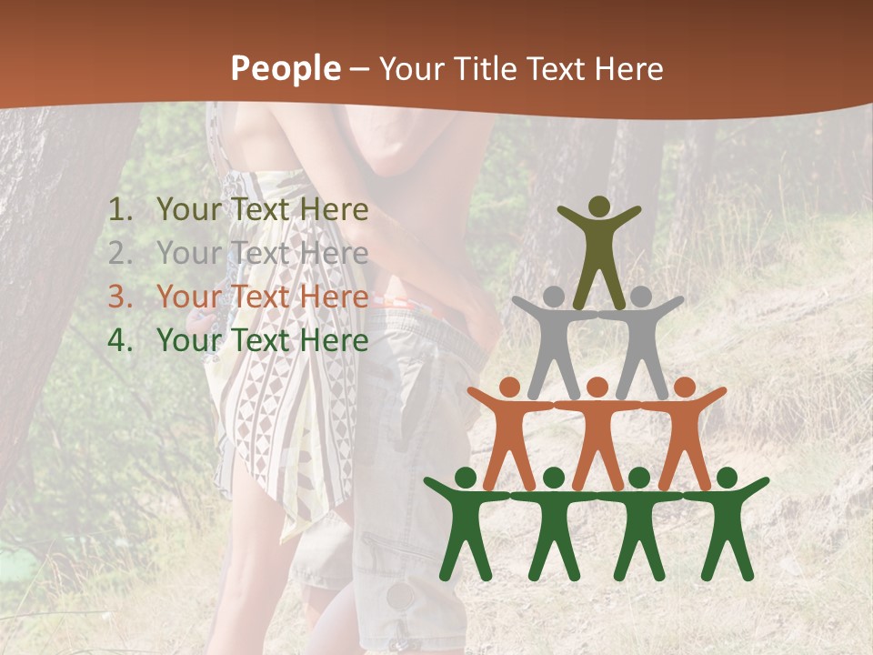 Togetherness Family Tree PowerPoint Template