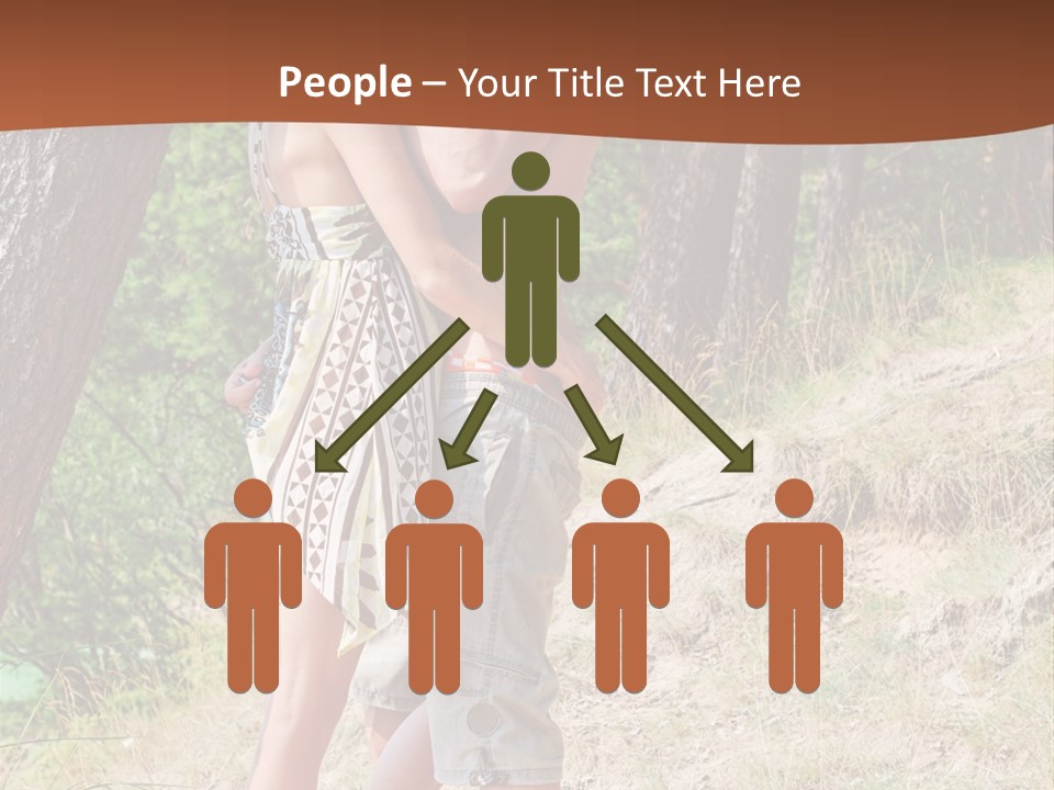 Togetherness Family Tree PowerPoint Template
