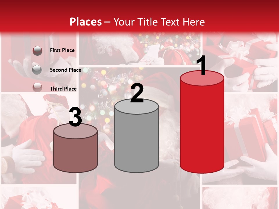 Christmas Santa Claus Images Free PowerPoint Template