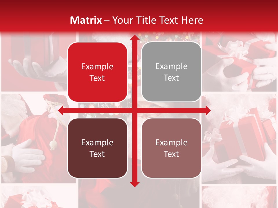 Christmas Santa Claus Images Free PowerPoint Template