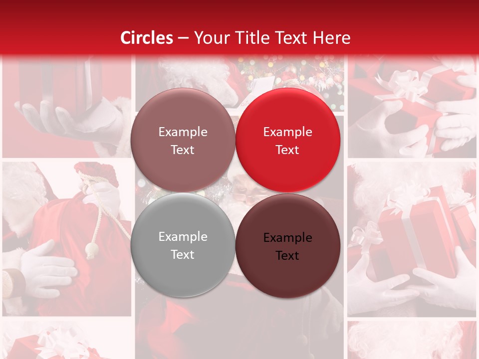 Christmas Santa Claus Images Free PowerPoint Template