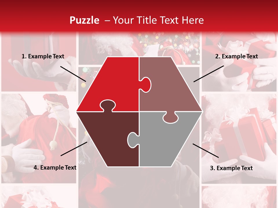 Christmas Santa Claus Images Free PowerPoint Template