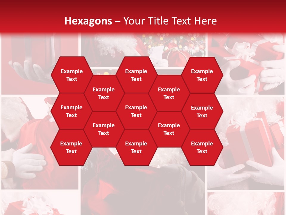 Christmas Santa Claus Images Free PowerPoint Template