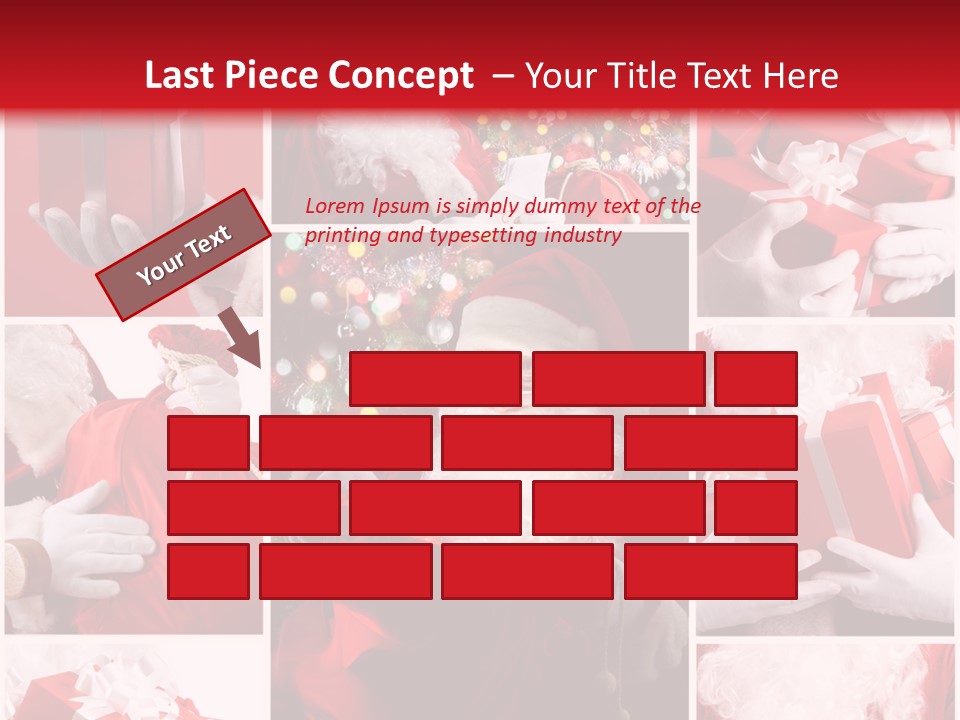 Christmas Santa Claus Images Free PowerPoint Template
