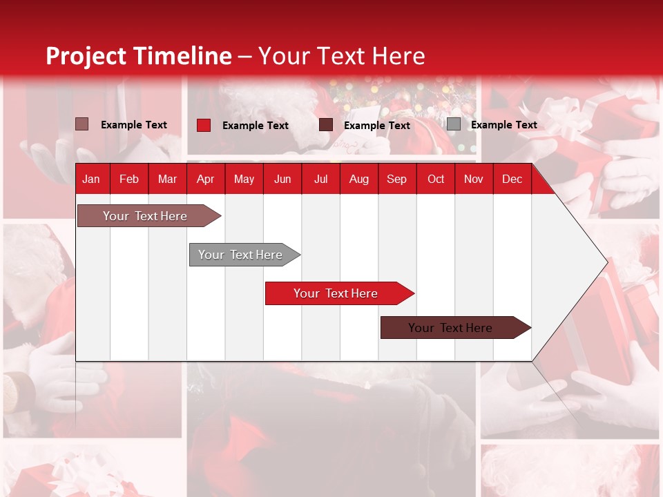 Christmas Santa Claus Images Free PowerPoint Template