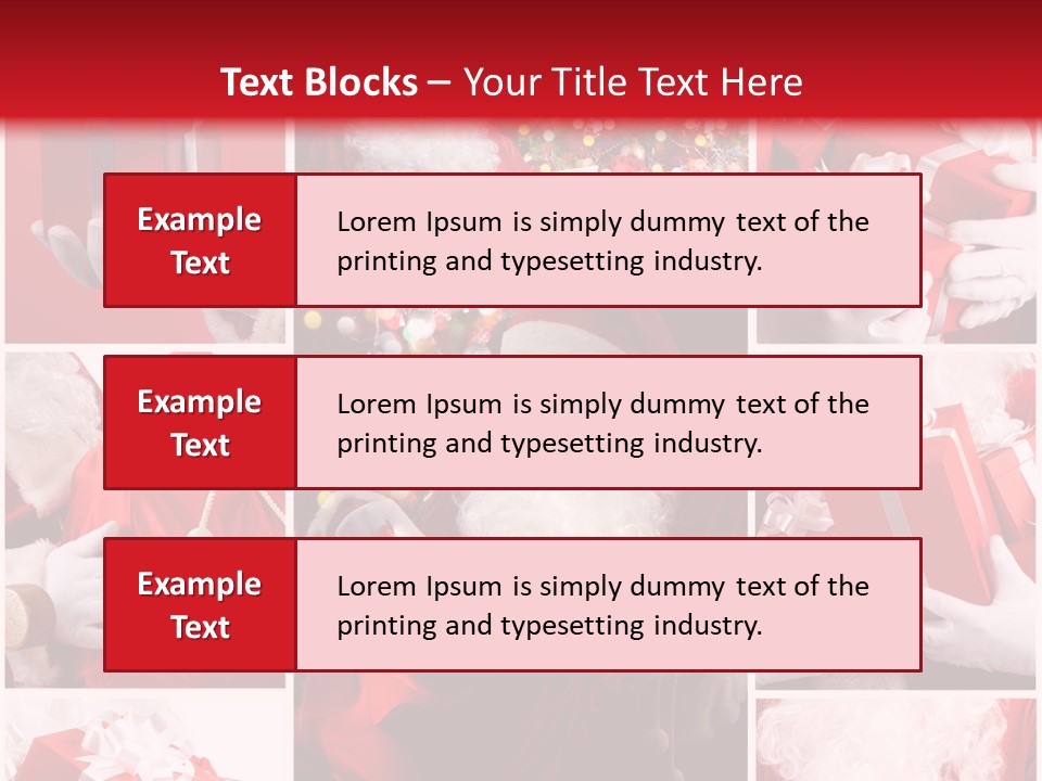 Christmas Santa Claus Images Free PowerPoint Template