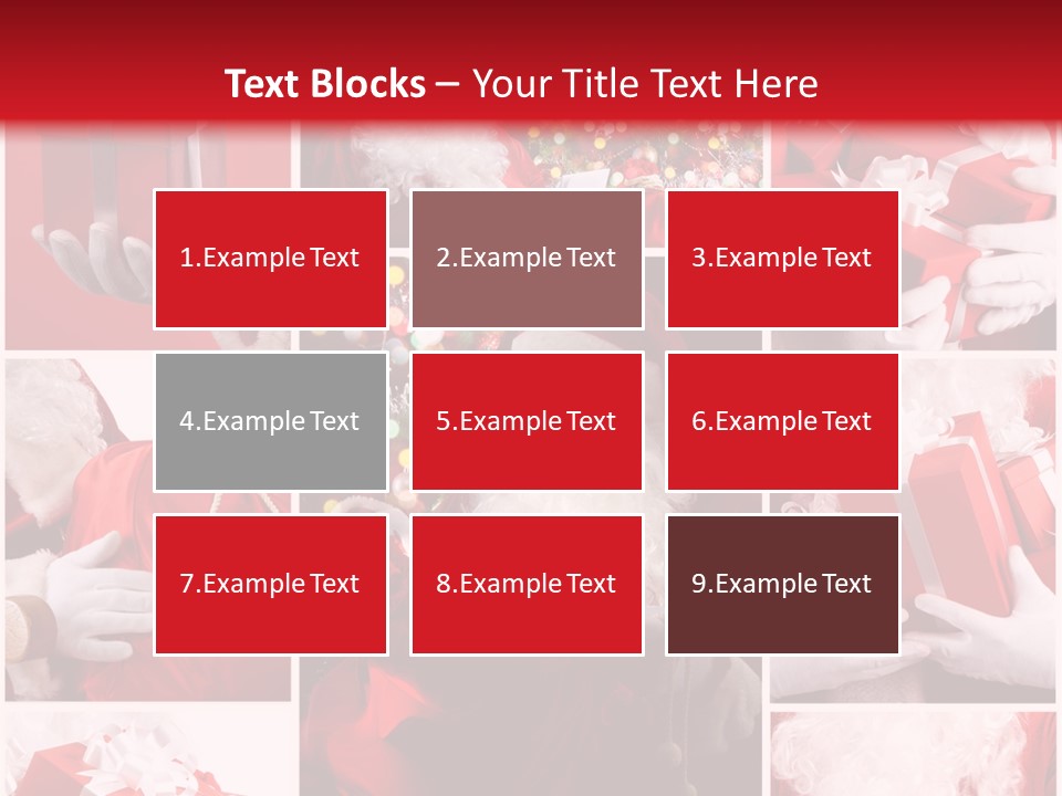 Christmas Santa Claus Images Free PowerPoint Template