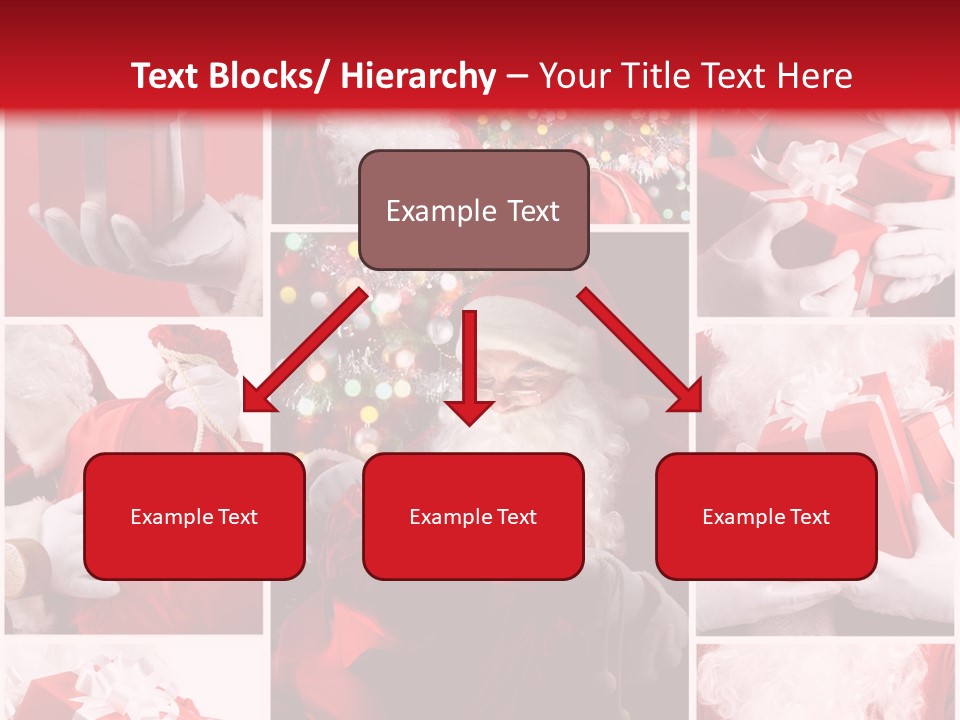 Christmas Santa Claus Images Free PowerPoint Template