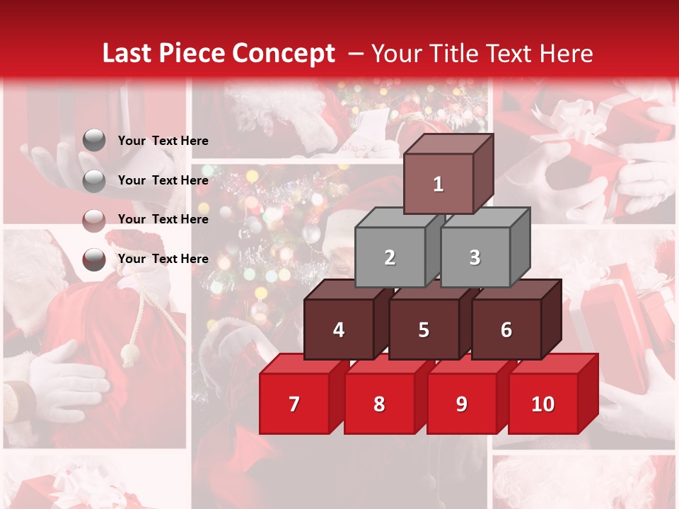 Christmas Santa Claus Images Free PowerPoint Template