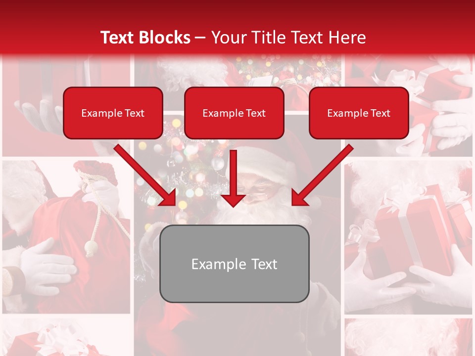 Christmas Santa Claus Images Free PowerPoint Template