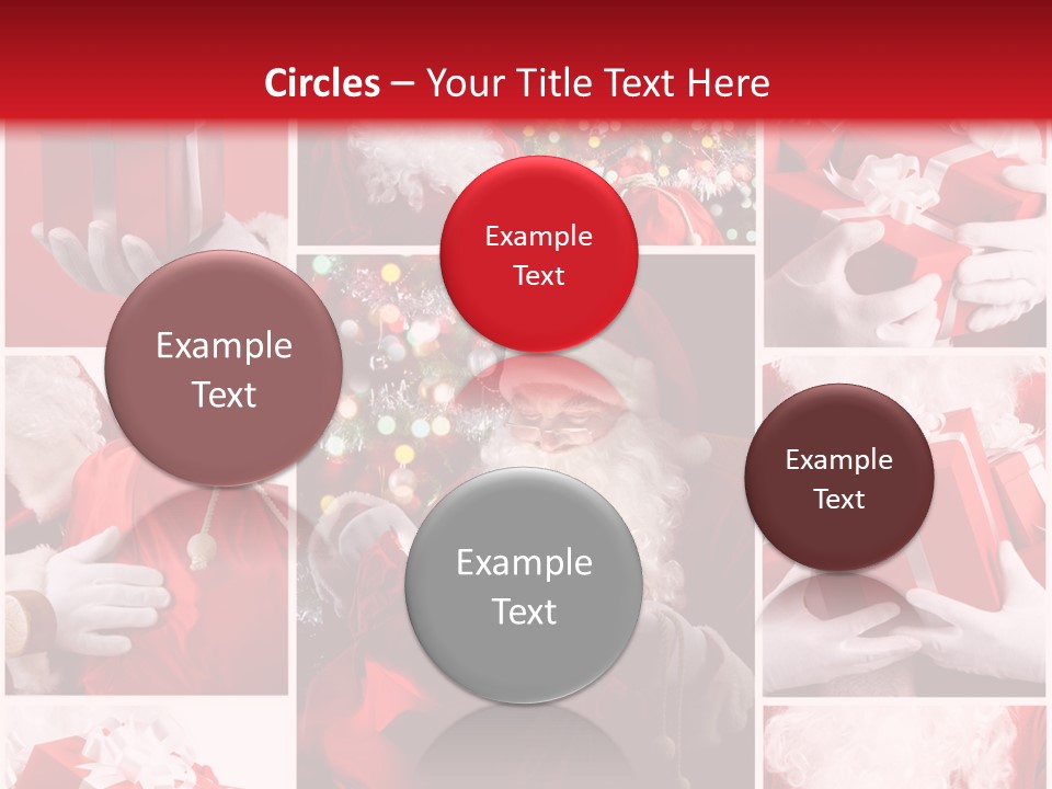 Christmas Santa Claus Images Free PowerPoint Template