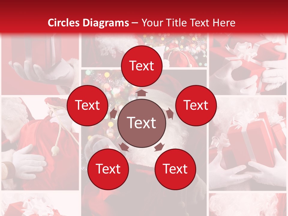 Christmas Santa Claus Images Free PowerPoint Template