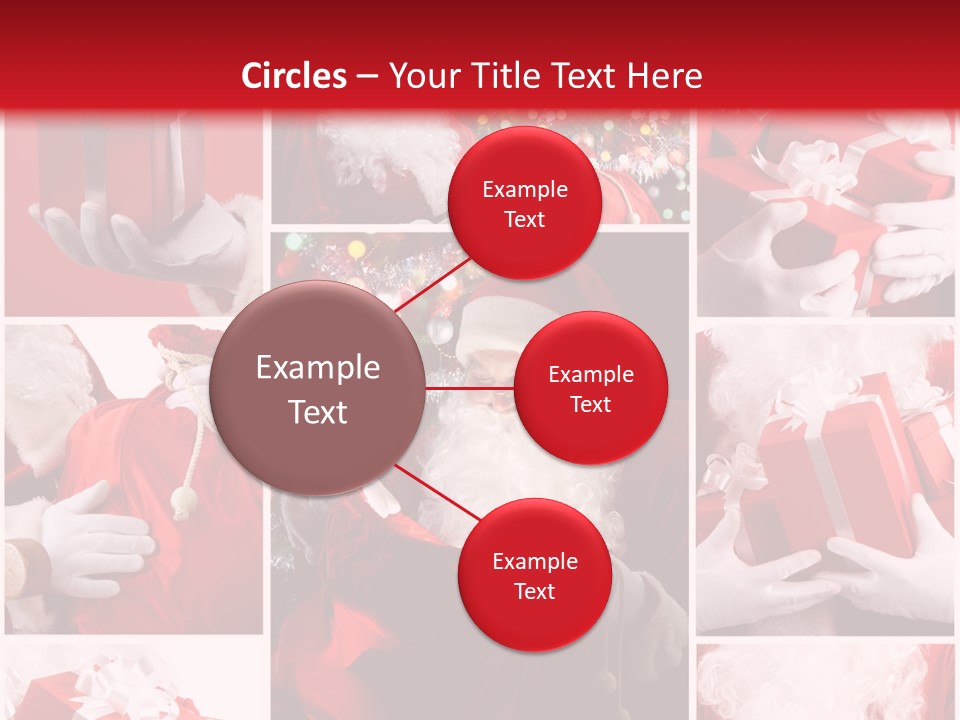 Christmas Santa Claus Images Free PowerPoint Template