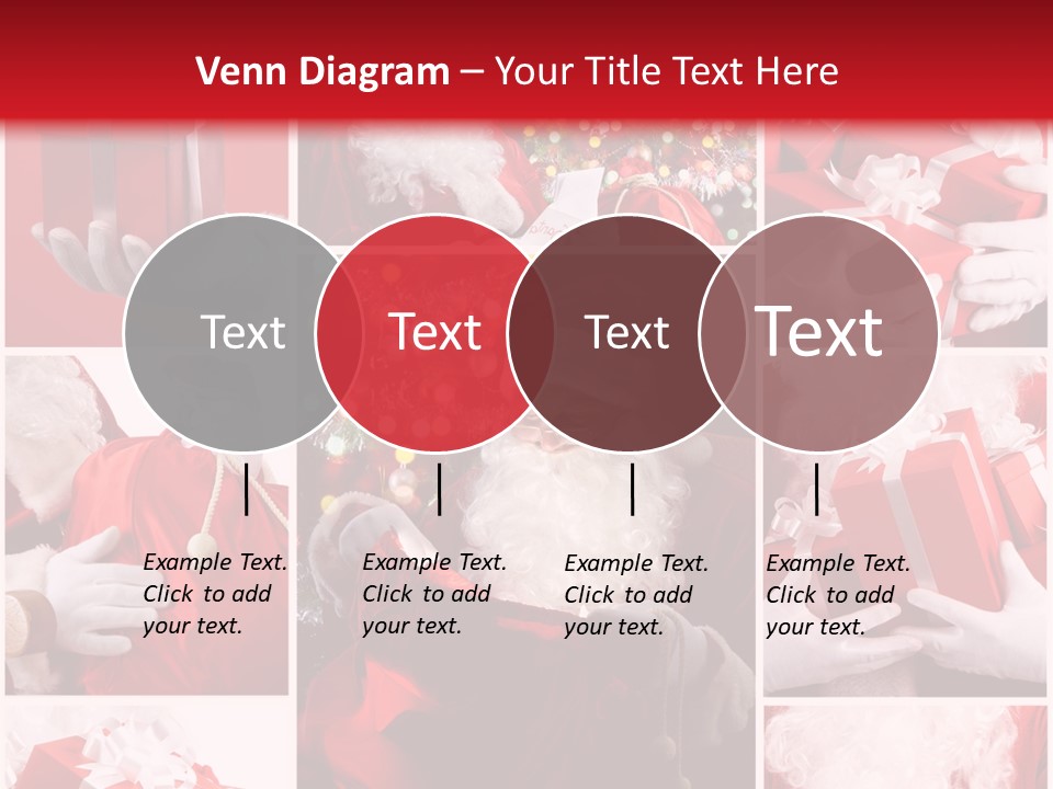 Christmas Santa Claus Images Free PowerPoint Template