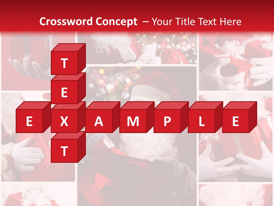 Christmas Santa Claus Images Free PowerPoint Template