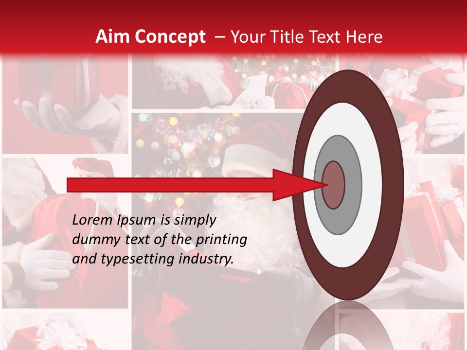 Christmas Santa Claus Images Free PowerPoint Template