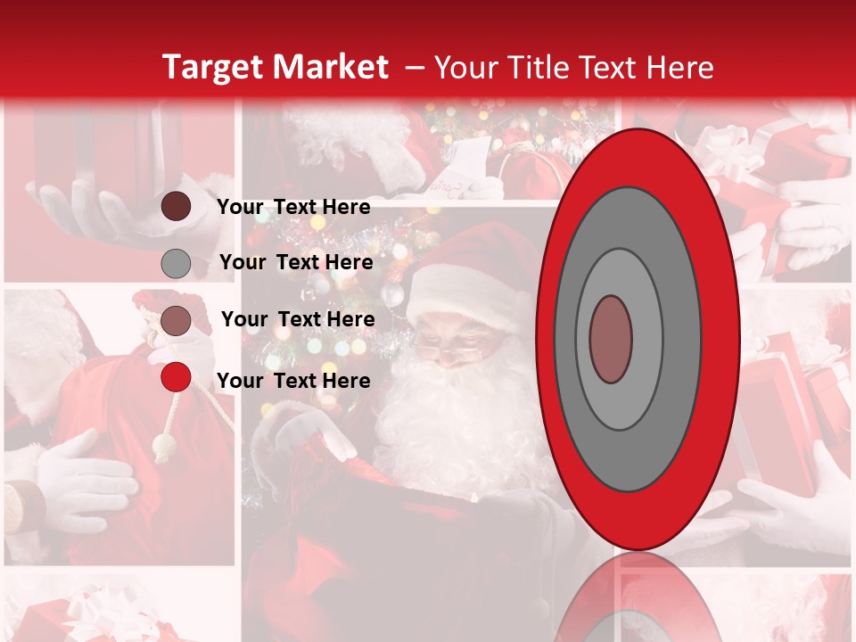 Christmas Santa Claus Images Free PowerPoint Template