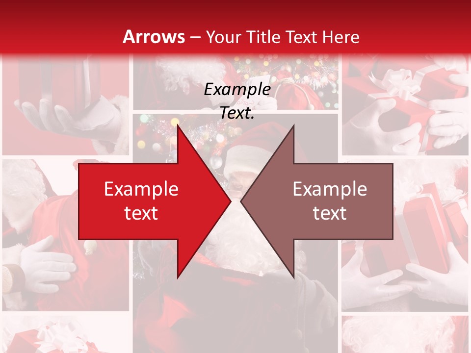 Christmas Santa Claus Images Free PowerPoint Template