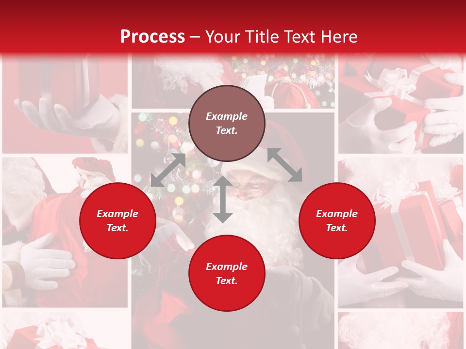 Christmas Santa Claus Images Free PowerPoint Template