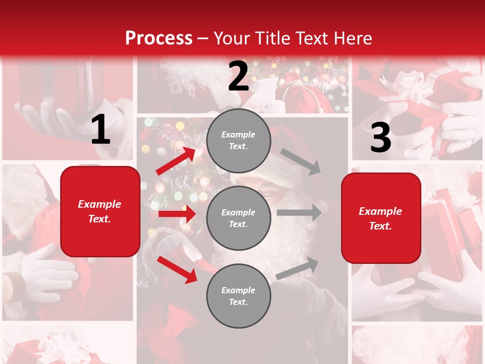 Christmas Santa Claus Images Free PowerPoint Template