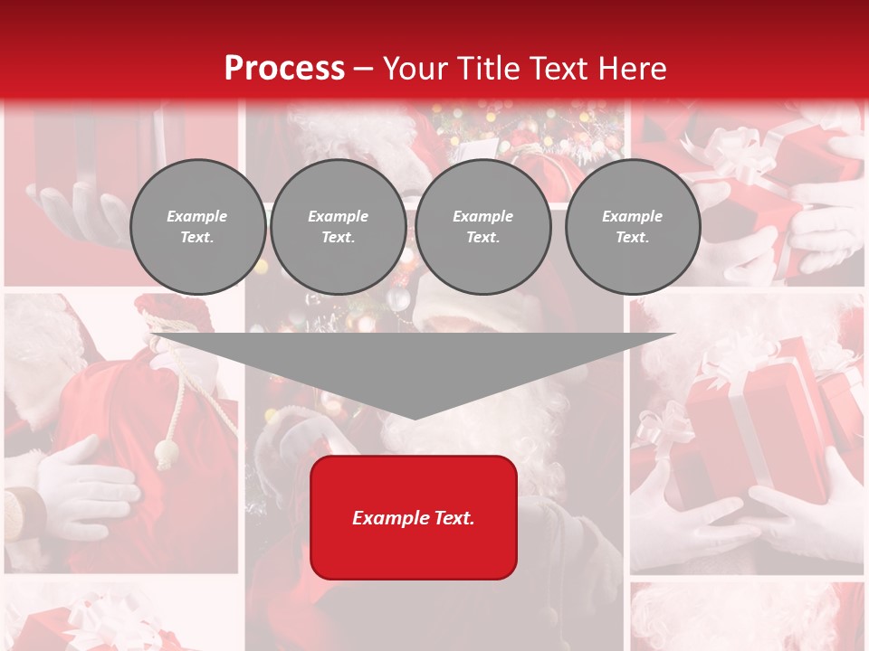 Christmas Santa Claus Images Free PowerPoint Template