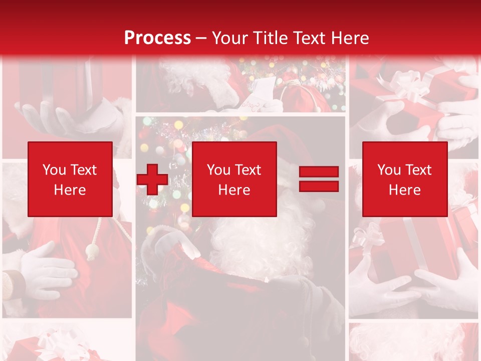 Christmas Santa Claus Images Free PowerPoint Template