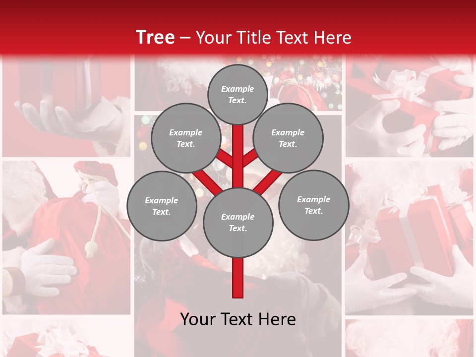 Christmas Santa Claus Images Free PowerPoint Template