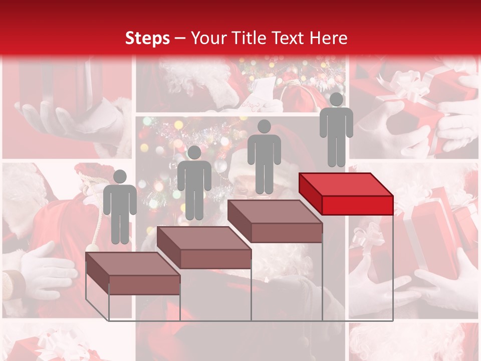 Christmas Santa Claus Images Free PowerPoint Template