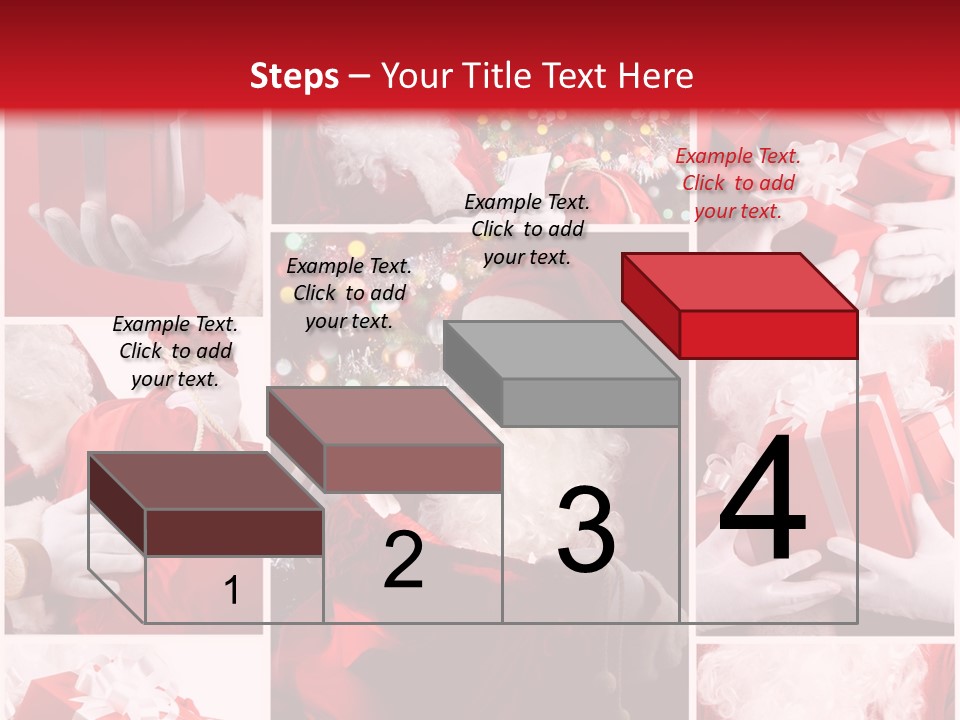 Christmas Santa Claus Images Free PowerPoint Template