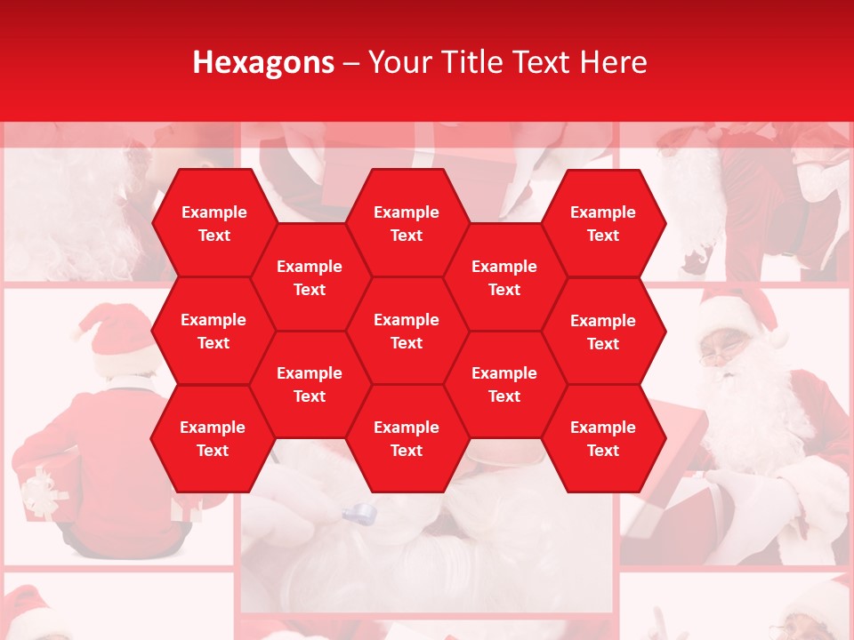 Mature Santa Eve PowerPoint Template