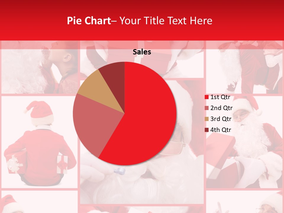 Mature Santa Eve PowerPoint Template