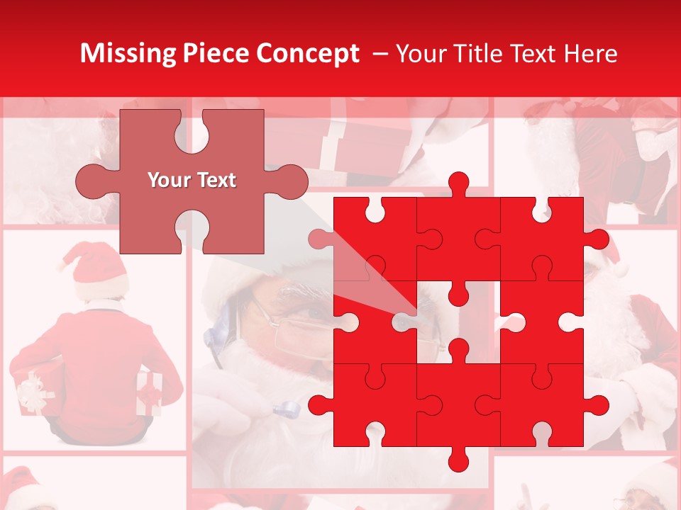 Mature Santa Eve PowerPoint Template