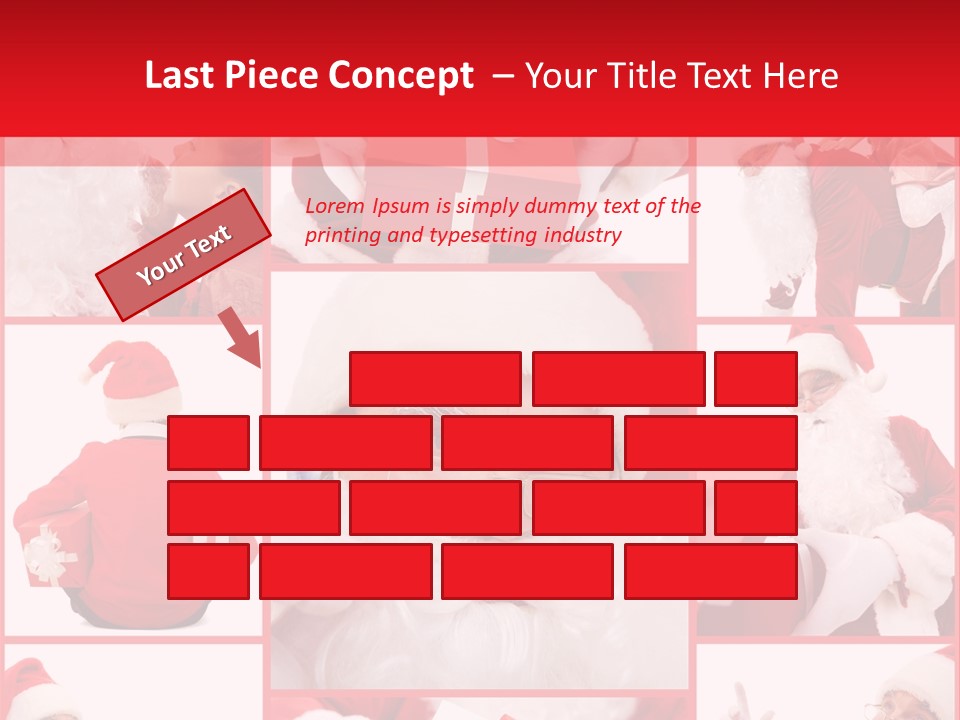 Mature Santa Eve PowerPoint Template