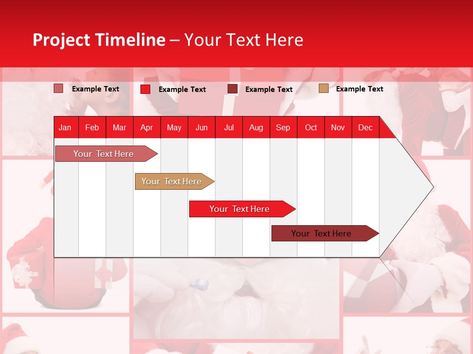 Mature Santa Eve PowerPoint Template