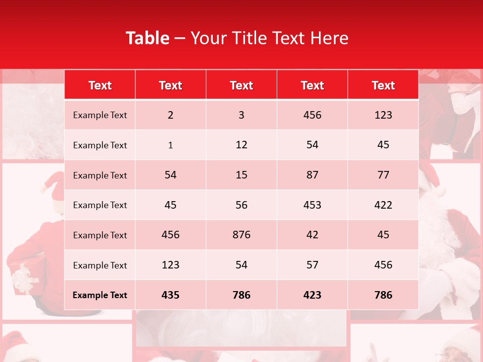 Mature Santa Eve PowerPoint Template