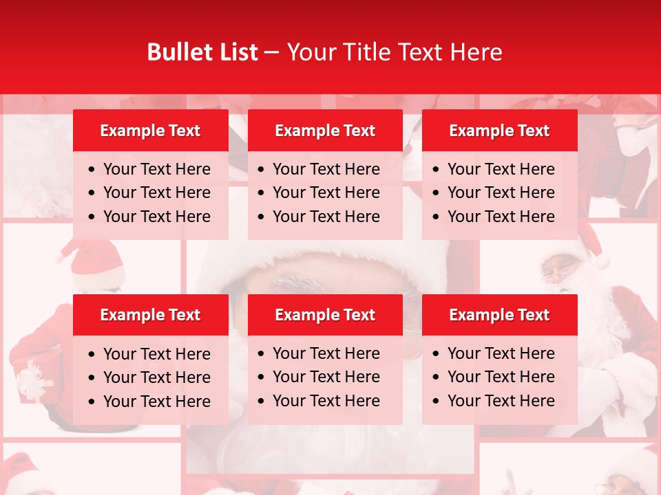 Mature Santa Eve PowerPoint Template