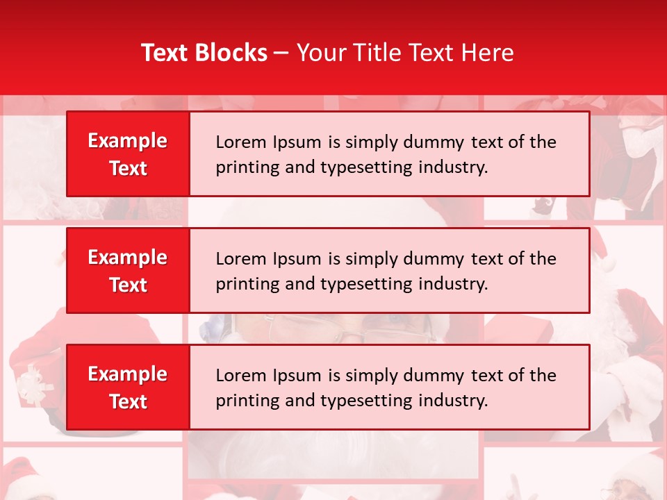 Mature Santa Eve PowerPoint Template