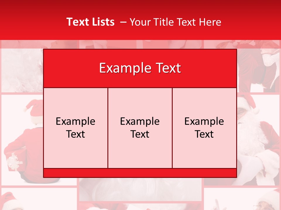 Mature Santa Eve PowerPoint Template