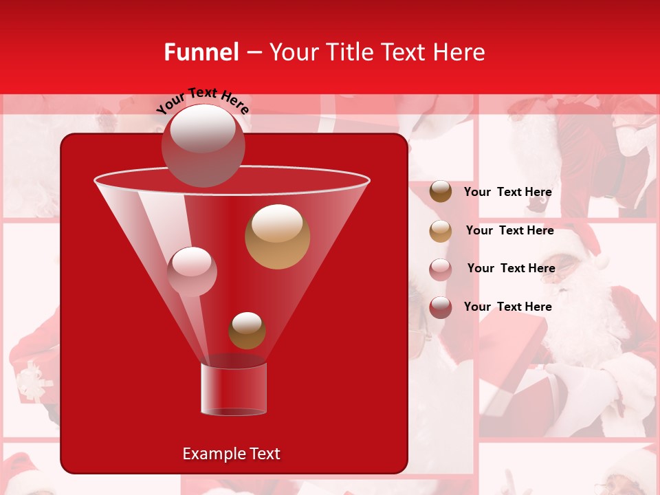 Mature Santa Eve PowerPoint Template