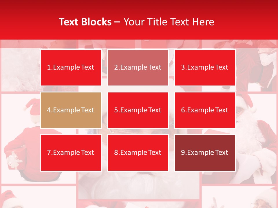 Mature Santa Eve PowerPoint Template