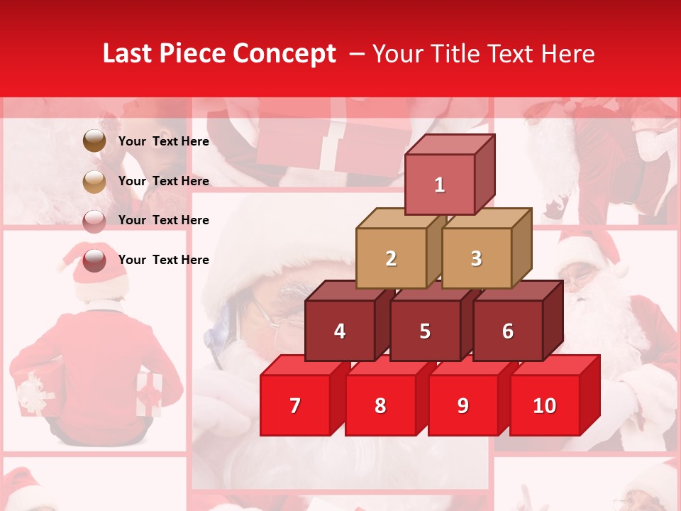 Mature Santa Eve PowerPoint Template