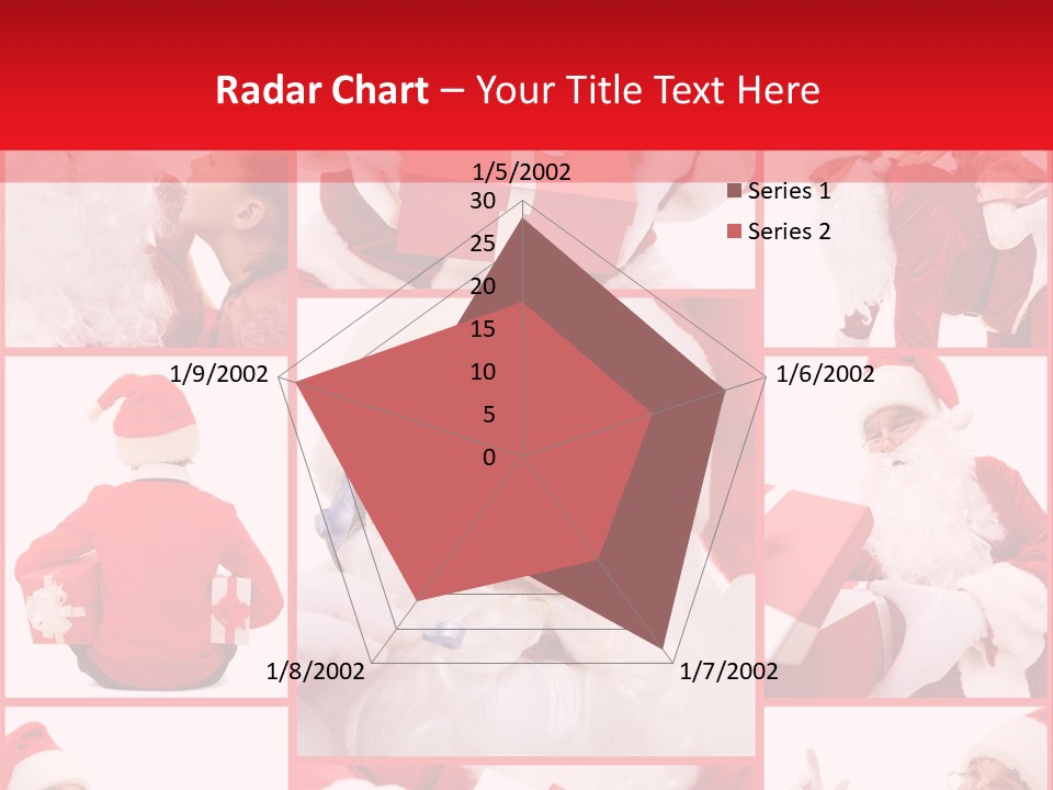 Mature Santa Eve PowerPoint Template