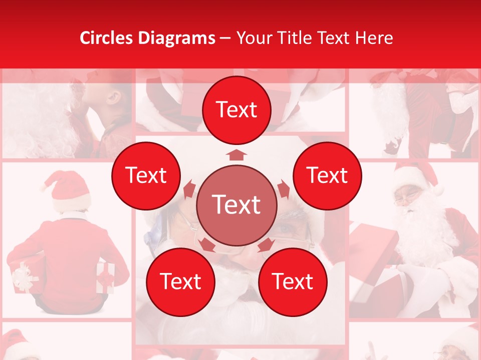 Mature Santa Eve PowerPoint Template