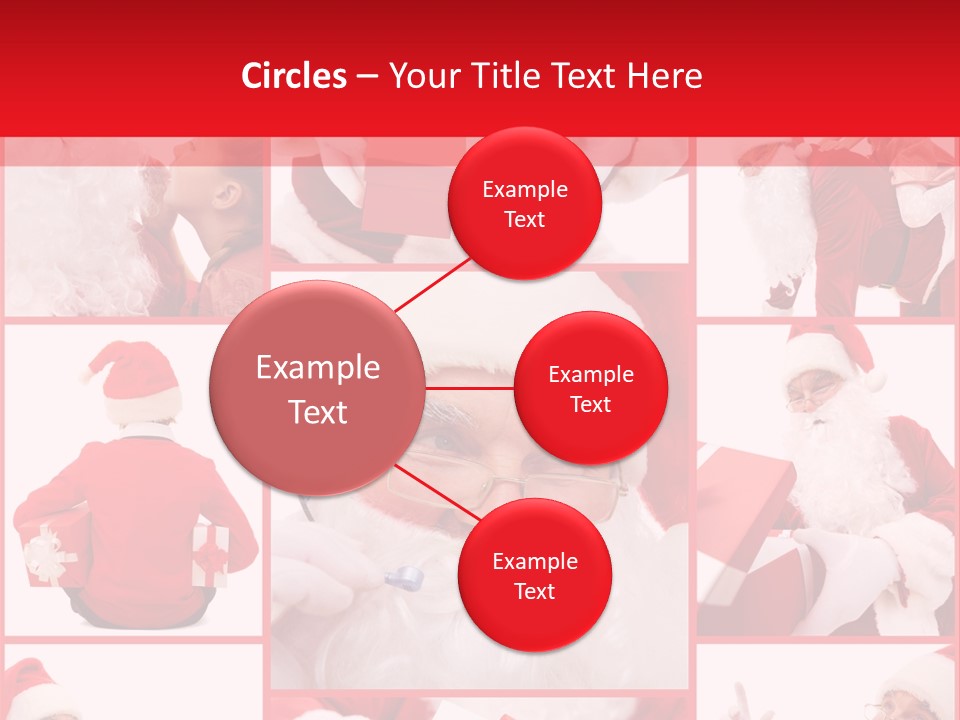 Mature Santa Eve PowerPoint Template